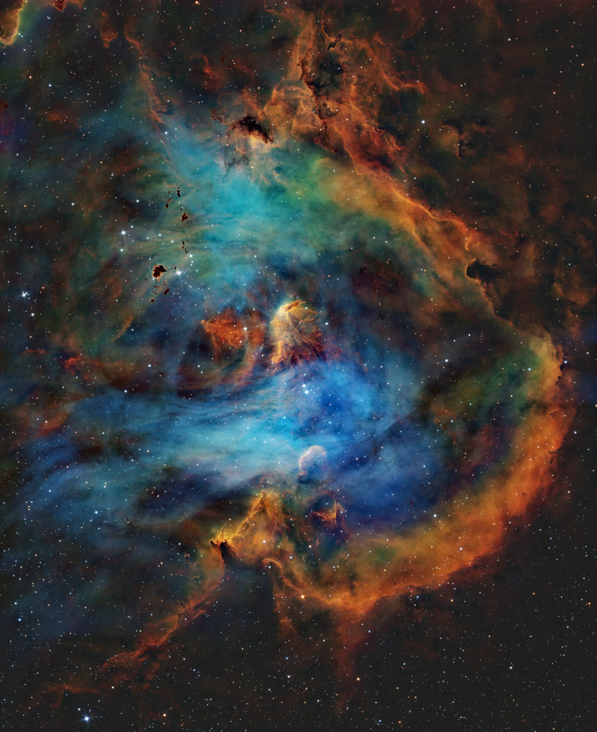 Nébuleuse Running Chicken (IC 2948)