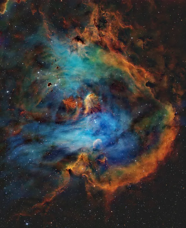 Nébuleuse Running Chicken (IC 2948)