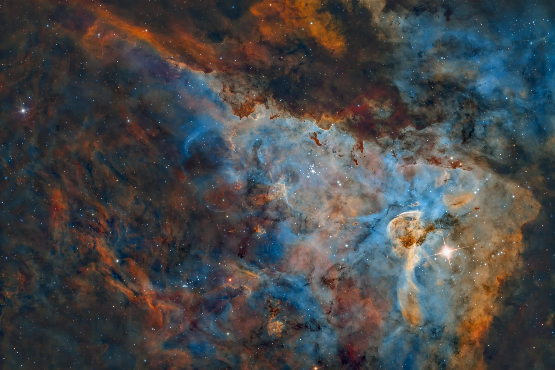 Mystic Mountain (NGC 3372)
