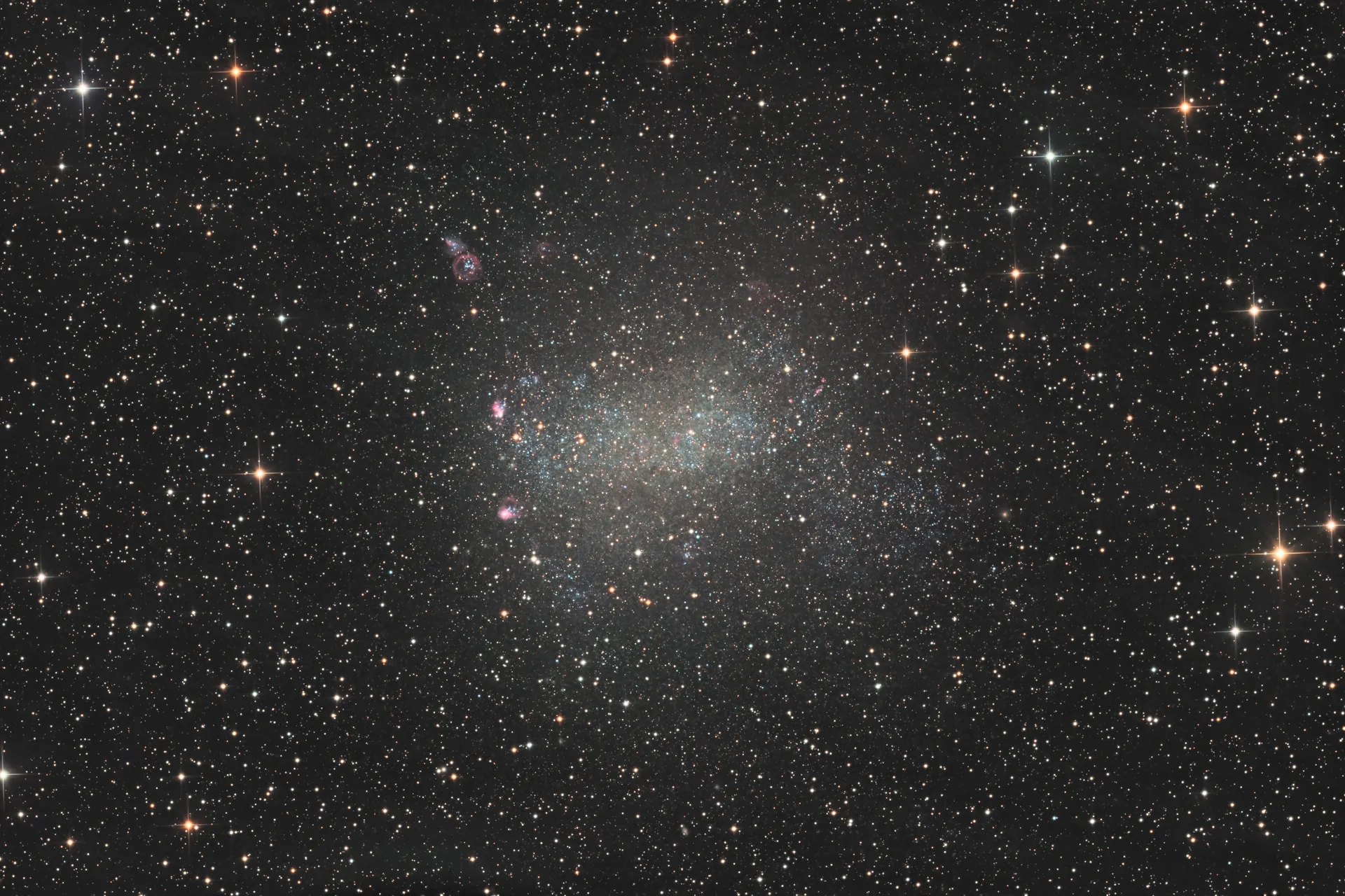 La galaxie de Barnard (NGC 6822)