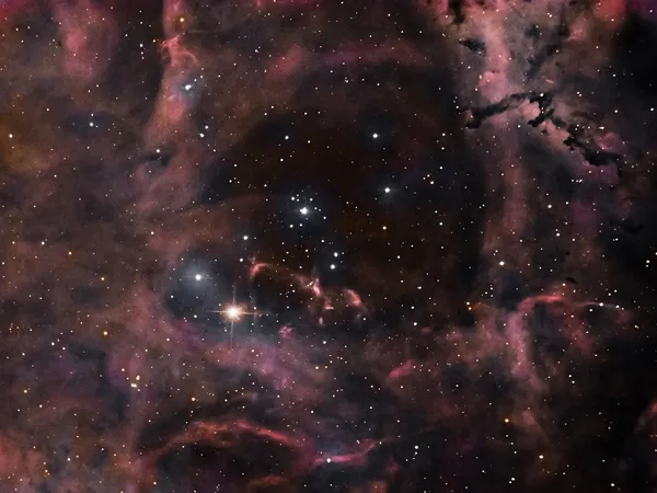 Coeur de la nébuleuse de la Rosette