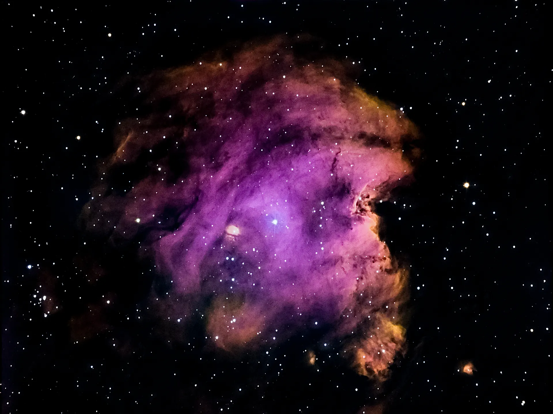 Nébuleuse de la tête de singe (NGC 2174)