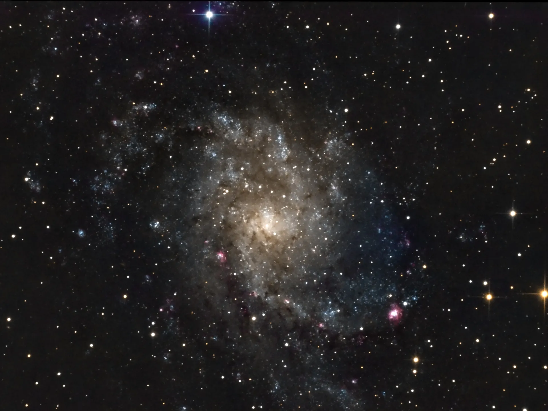 Galaxie du triangle (M33)