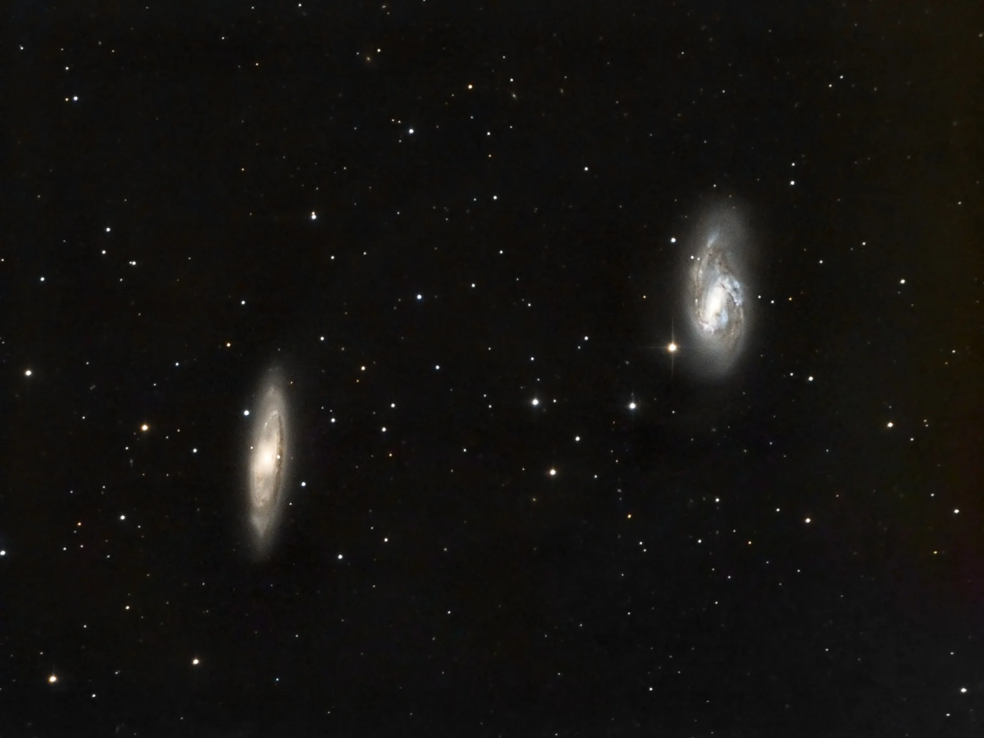 Doublet du Lion (M65 et M66)