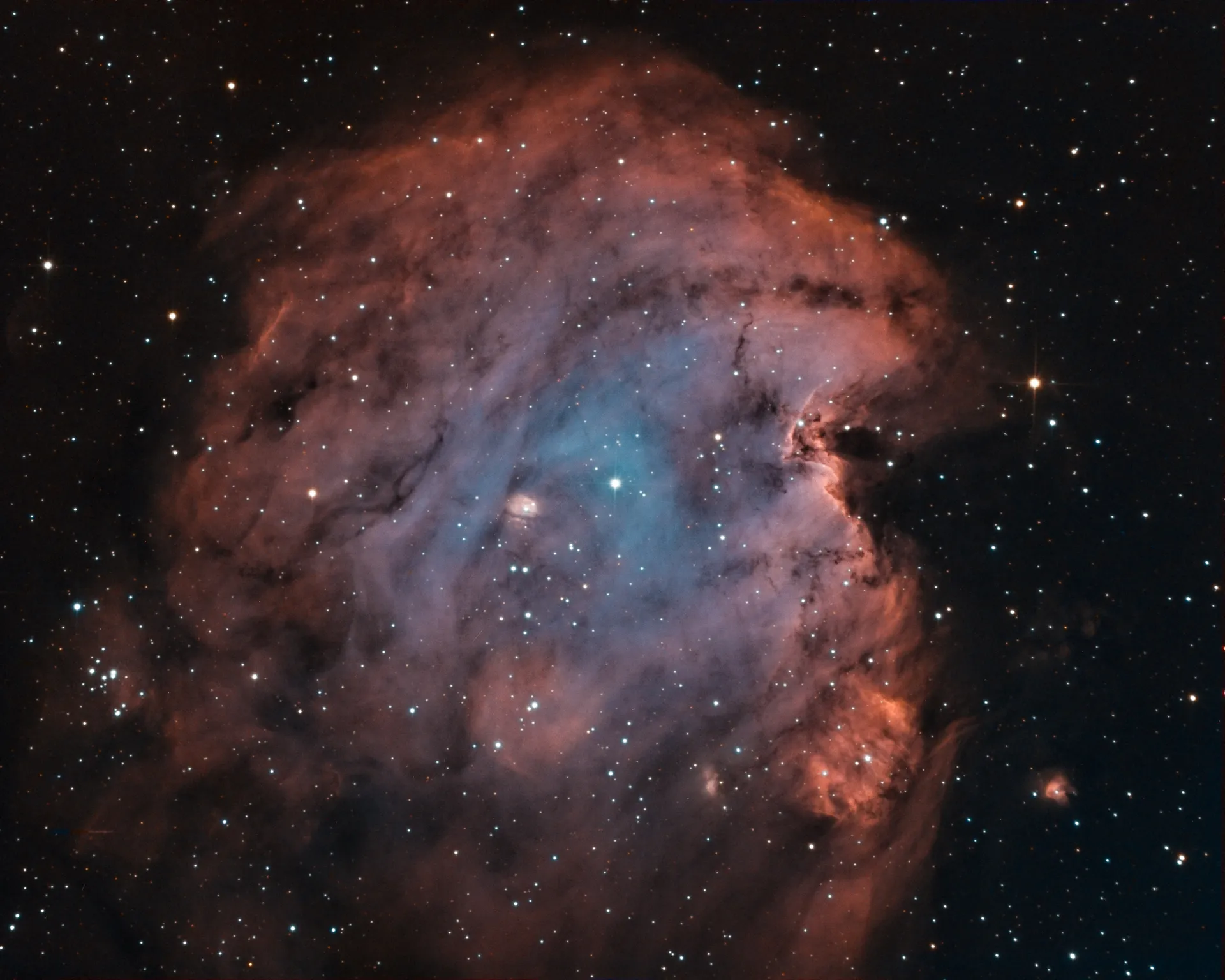 Nébuleuse de la tête de singe (NGC 2174)