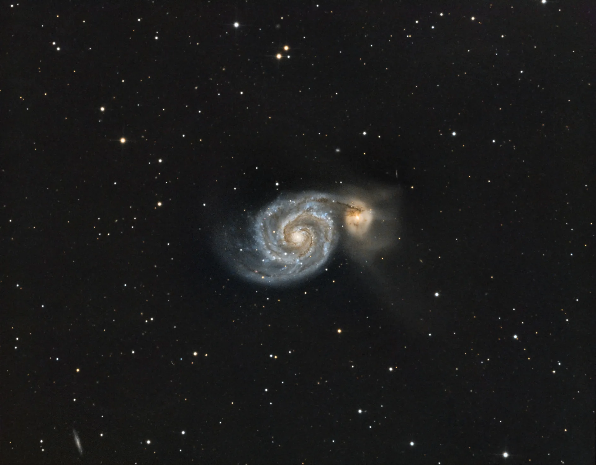 Galaxie du tourbillon (M51)
