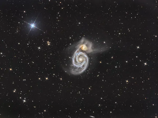 Galaxie du tourbillon (M51) - Sadr Provence