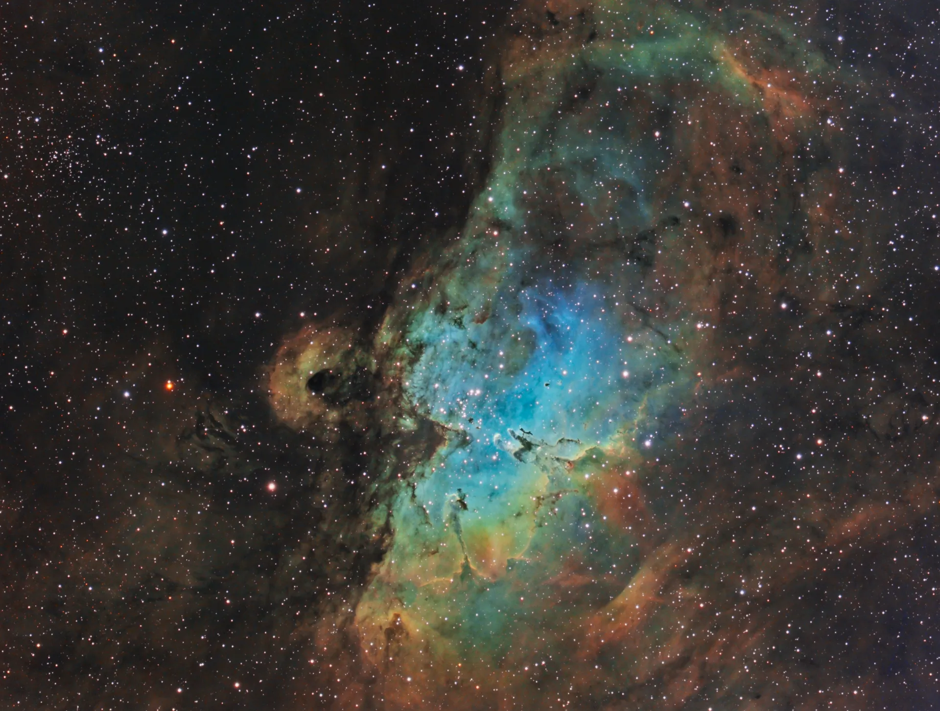 Nébuleuse de l'aigle (M16)