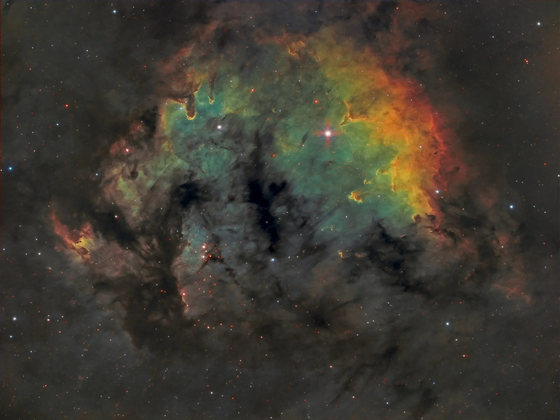 Nébuleuse NGC 7822