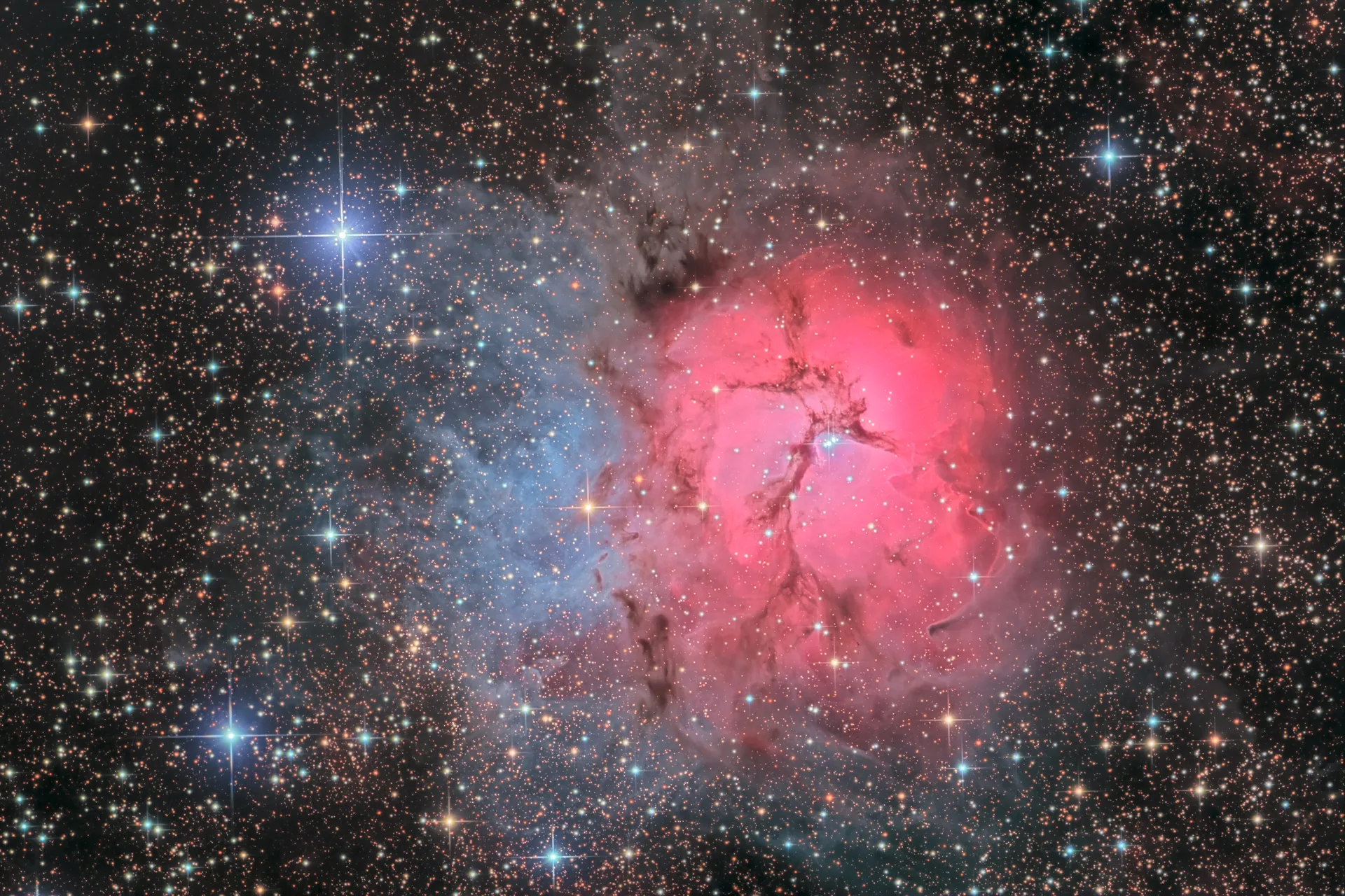 Nébuleuse trifide (M20)