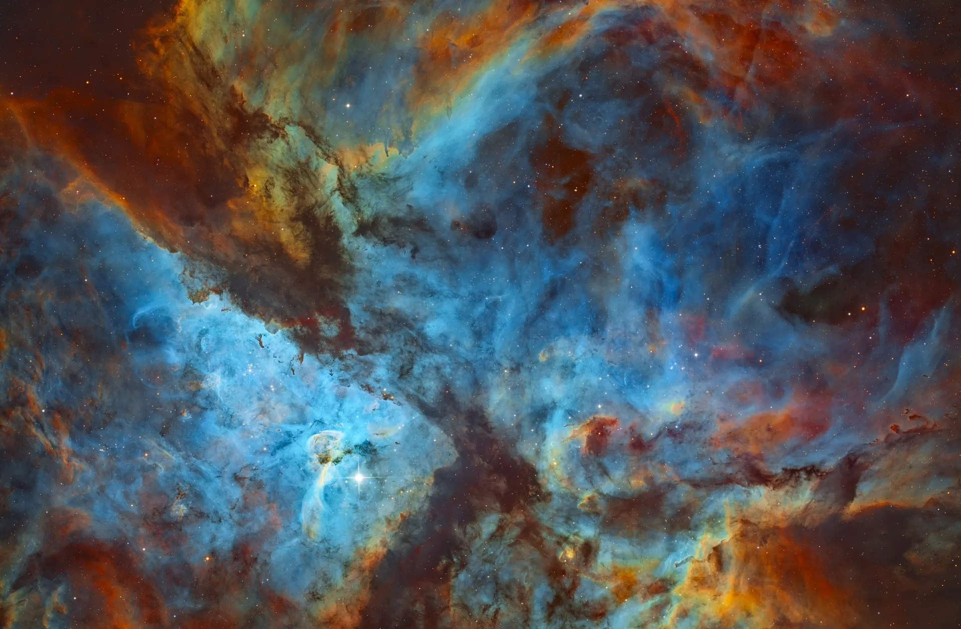 Nébuleuse de la Carène (NGC 3372)